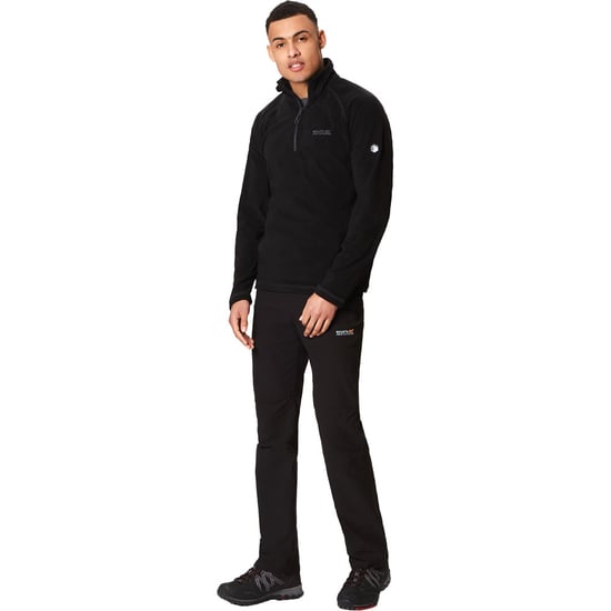 Regatta Mens Montes Lightweight Half Zip Summer Fleece Top - Image 3