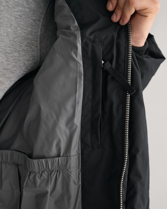 GANT Long Alta Mens Hooded Down Jacket