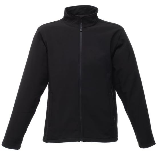 Regatta Mens Reid Water Repellent Softshell Jacket (Black)