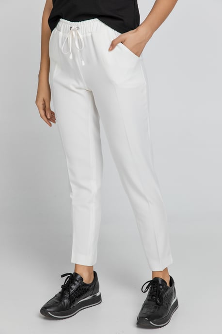 Pantalones de crepé crudos de Conquista - Image 4