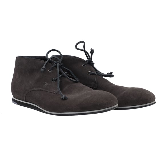 Tod's Lace-up Desert Boots in Dark Brown Suede - Image 4