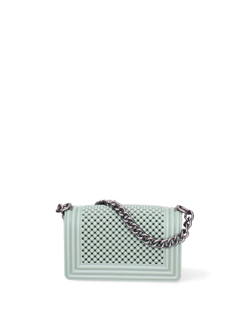 Marc Ellis bolso de mano Mujer LIGHT GREEN AND SILVER - Image 4