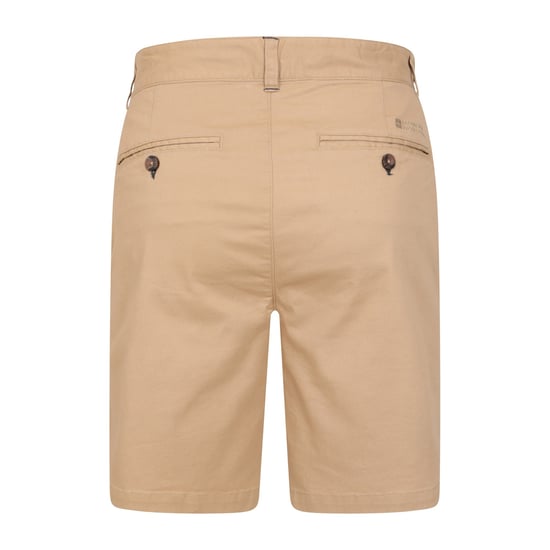 Mountain Warehouse Mens Organic Chino Shorts (Beige) - Image 2