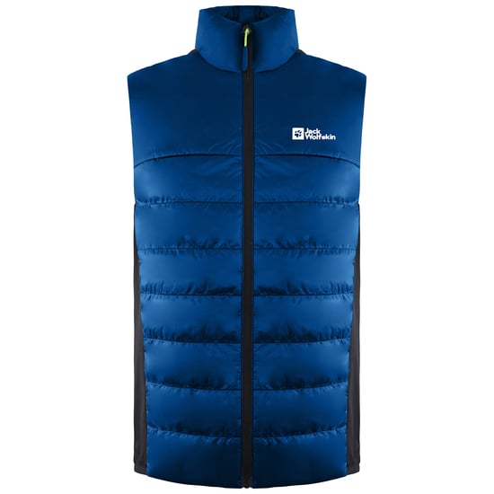 Jack Wolfskin Morobbia Mens Blue Gilet - Image 1