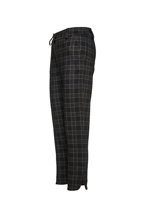 7/8 Length Check Punto di Roma Crop Pants