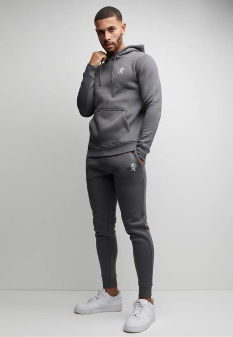 Chándal Gym King Basis Hombre Gris - Image 1