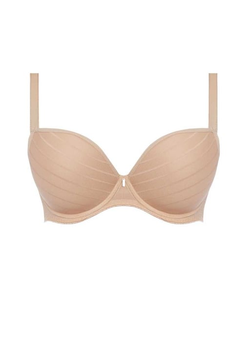 Cameo Moulded Plunge Bra - Beige