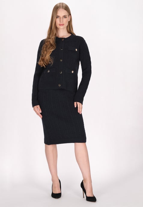 Dreimaster Cardigan women marine - Image 2