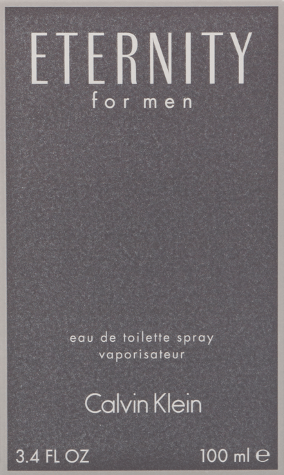 Calvin Klein Eternity For Men Edt Spray 100ml