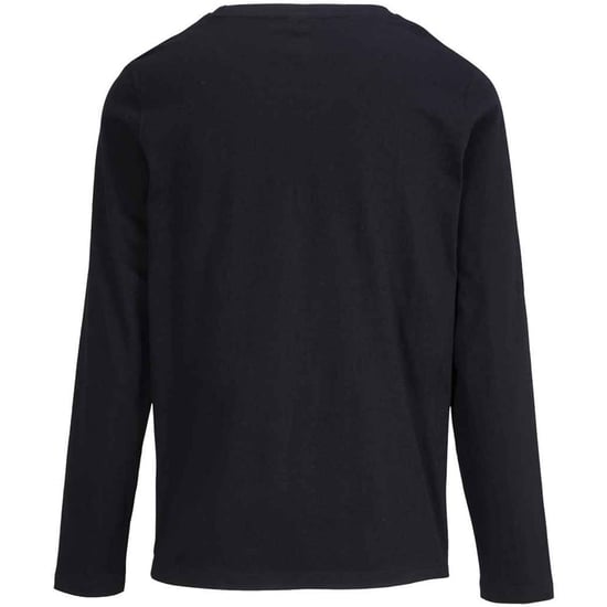 SOLS Womens/Ladies Monarch Long-Sleeved T-Shirt (Deep Black) - Image 2