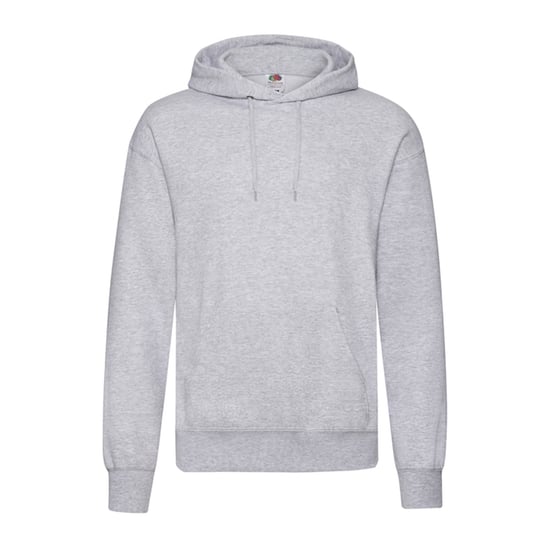 Fruit of the Loom Unisex Adult Polycotton Lightweight Hoodie (Heather Grey) - Image 1