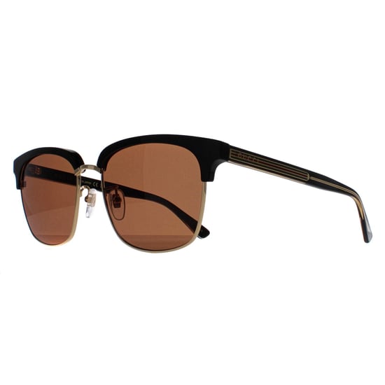 Gucci Rectangle Mens Silver Grey GG1648S