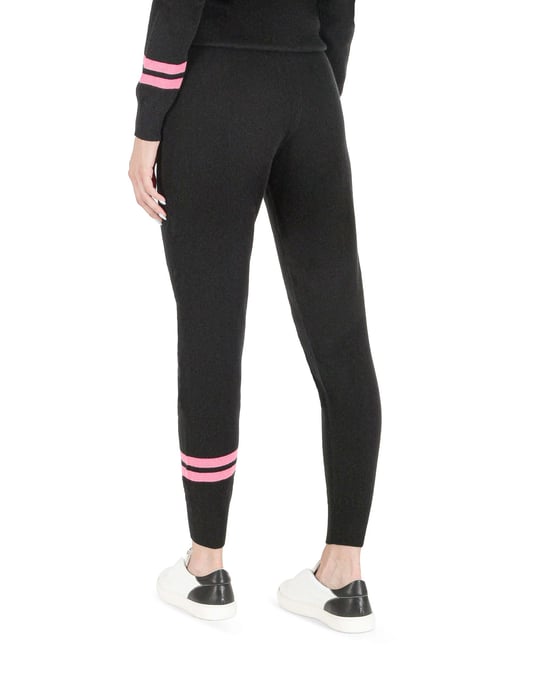 Pantalon De Survetement En Cachemire Crown Of Edinburgh Morningside Black K - Image 4