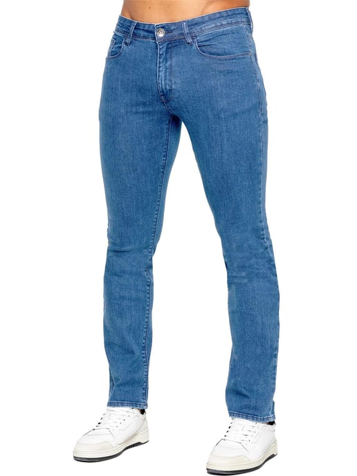 ETO | Vaqueros rectos para hombre - Azul claro - Image 1