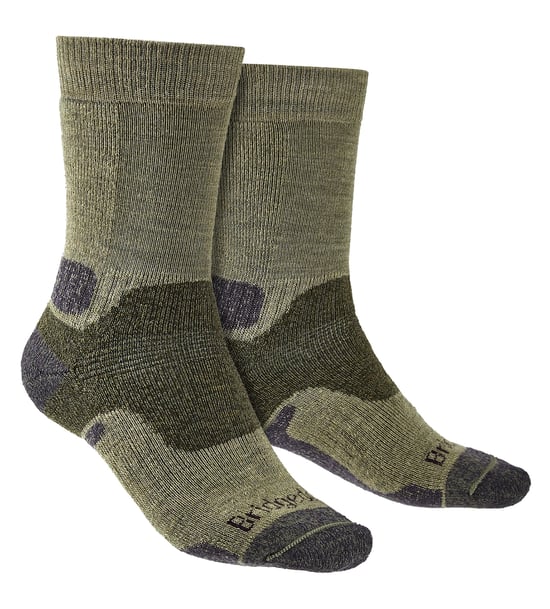 Bridgedale - Calcetines de lana merino para hombre - Verde - Image 1