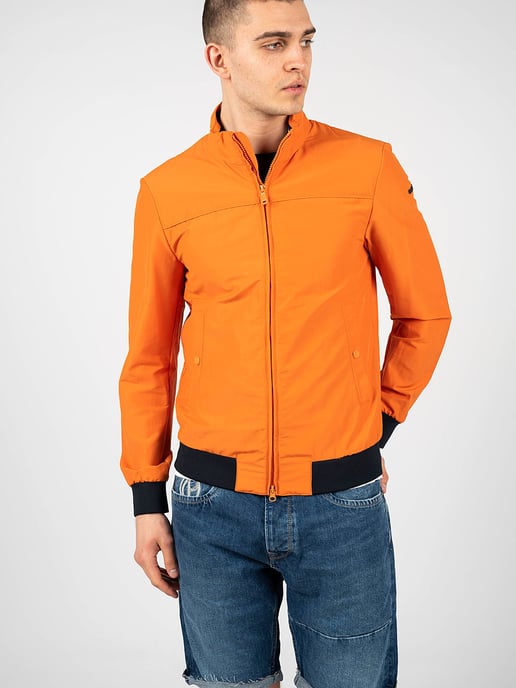 Chaqueta Geox Vincit Bomber Hombre Naranja - Image 3