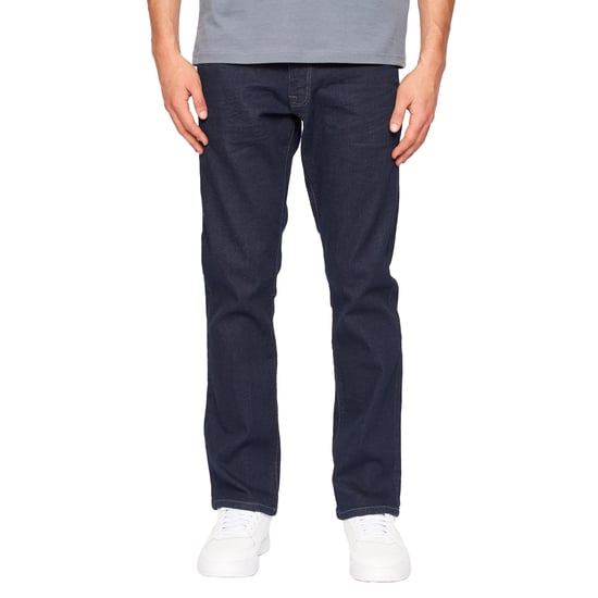 Crosshatch Mens Cadman Straight Jeans (Raw Wash) - Image 1