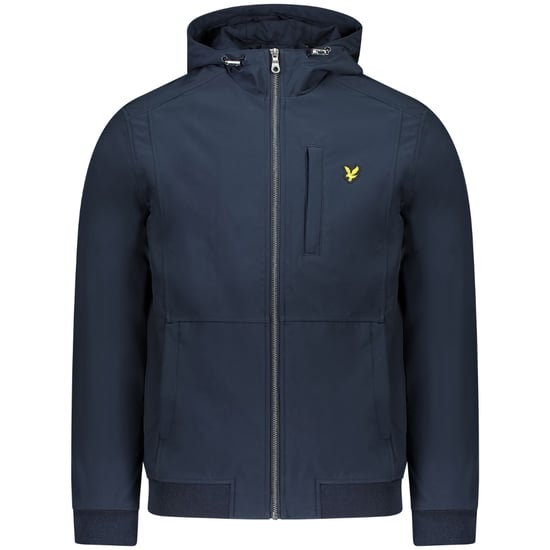 Chaqueta softshell azul marino oscuro con la marca Lyle & Scott - Image 1