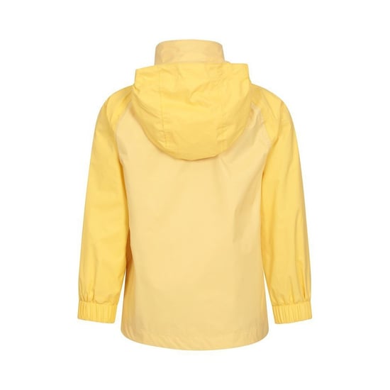 Mountain Warehouse Childrens/Kids Torrent II Waterproof Jacket (Pale Yellow) - Image 2