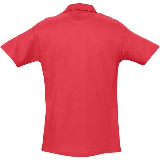 SOLS Mens Spring II Short Sleeve Heavyweight Polo Shirt (Red) - Image 2