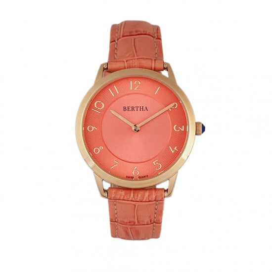 Bertha Abby Swiss Leather-Band Watch