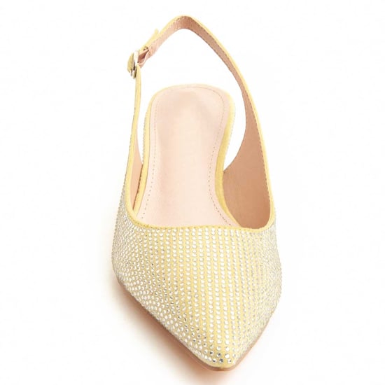 Zapato de tacón Montevita Festshoe5 Amarillo - Image 3