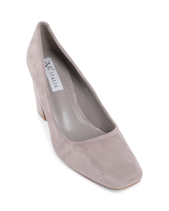 19V69 Italia Tacones para Mujer Beige - Image 5