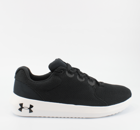 Zapatillas de deporte con cordones para hombre Under Armour Ripple 2.0 de tela negra - Image 1