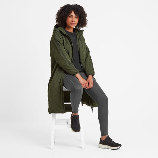 Banton Womens Jacket Dark Green