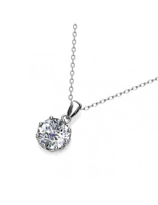 Colgantes Lily - Plata y Cristal - Image 3