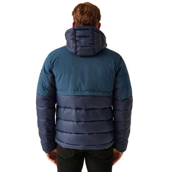 Regatta Mens Laurade Padded Jacket (Moonlight Denim/Navy)