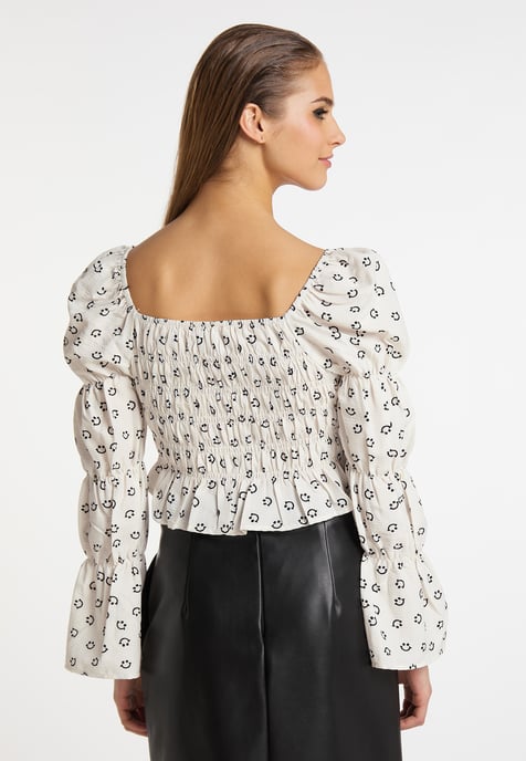 Mymo longsleeve women off-white - Image 4