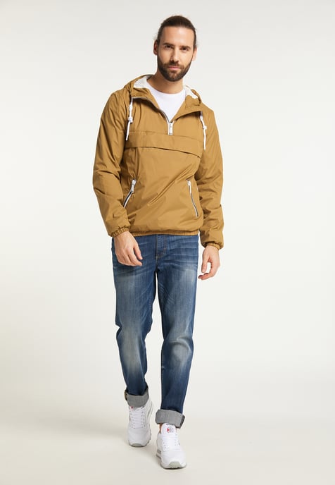 Dreimaster pullover jacket Men dark sand - Image 2