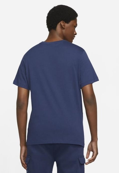 Camiseta azul marino con logo Court Swoosh de Nike para hombre - Image 2