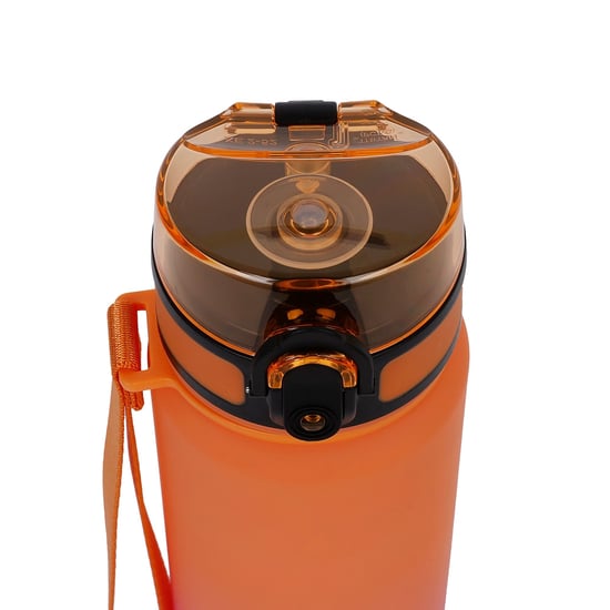 Regatta Great Outdoors 0.6L Tritan Drinks Flip Flask (Satsuma/Pure Orange) - Image 3