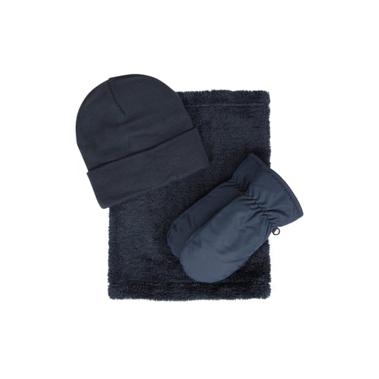 Mountain Warehouse Childrens/Kids Winter Accessories Set (Navy)