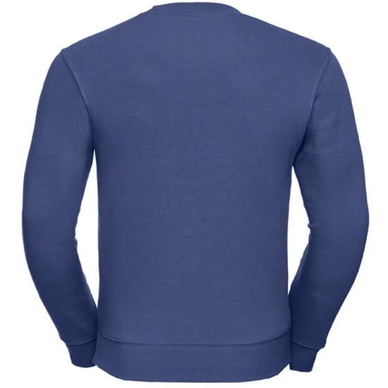 Russell Mens Authentic Sweatshirt (Slimmer Cut) (Bright Royal) - Image 2