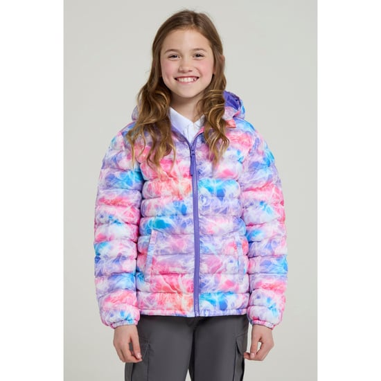 Mountain Warehouse Childrens/Kids Seasons Watercolour Padded Jacket (Pink) - Image 1
