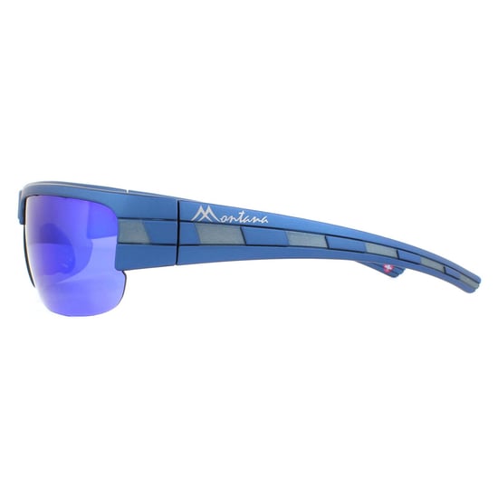 Montana Sunglasses SP306 A Black Rubber Revo Red Orange Polarized