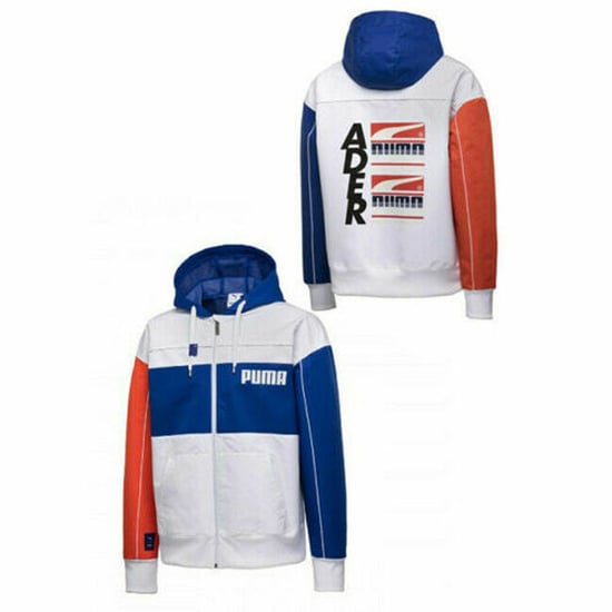 Puma x Ader Error Mens White Blue Windbreaker Jacket - Image 1