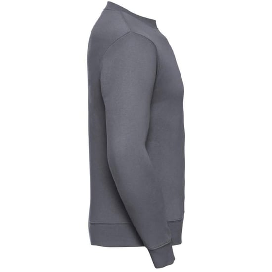 Russell Mens Authentic Sweatshirt (Slimmer Cut) (Convoy Grey) - Image 3