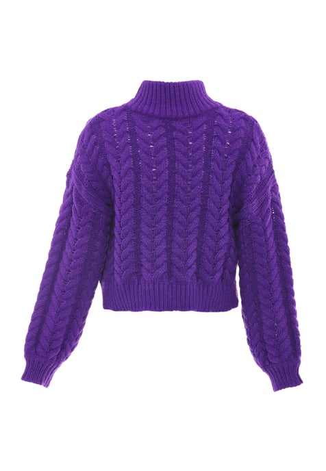 Mymo Pullover women purple - Image 2