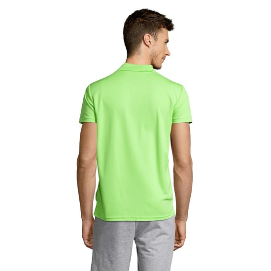SOLS Mens Performer Sports Polo Shirt (Apple Green) - Image 2