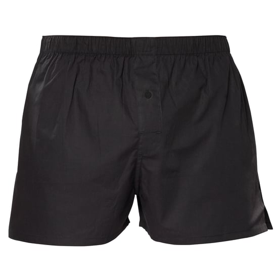 Asquith & Fox Mens Classic Elasticated Boxers/Underwear (Black) - Image 1