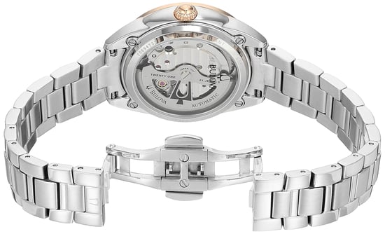Bulova New Automatic Women's Multicolour Watch 98P170 - Image 3