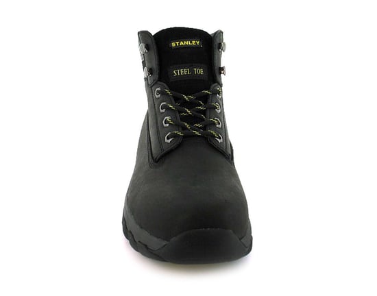 Stanley Mens Safety Boots Hartford Leather Lace Up black