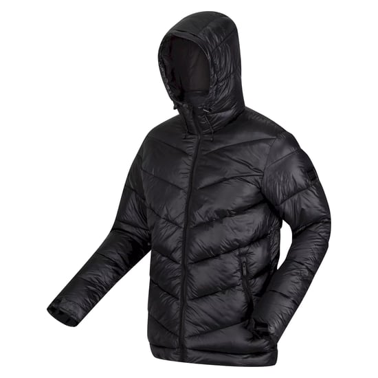 Regatta Mens Toploft II Hooded Padded Jacket (Black) - Image 3