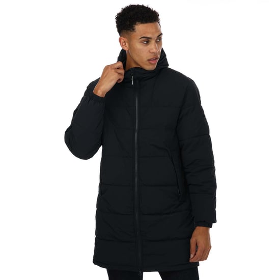 Men's Weekend Offender Saskatoon Long Jacket in Navy - Image 1