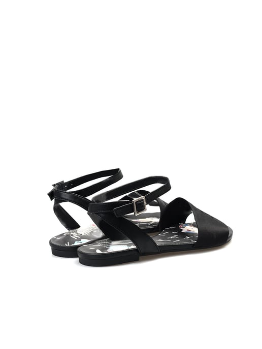 Armani Exchange Sandalias Mujer Negro - Image 3