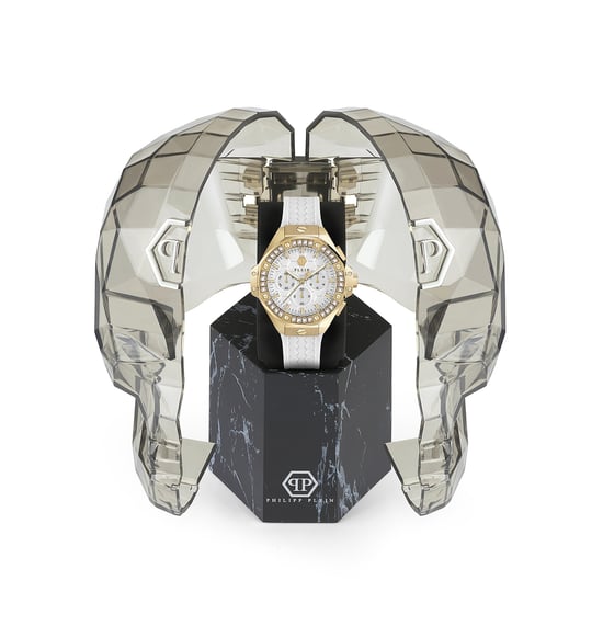 Philipp Plein Plein Chrono Royal Unisex's White Watch PWPSA0624 - Image 4